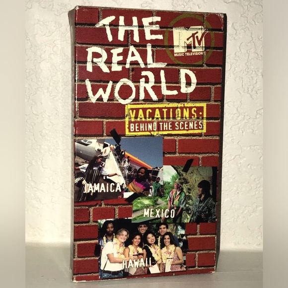 VHS MTV The Real World: Vacations Behind the Scenes (1995) (Not Rated) - Picture 1 of 5